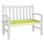 Gartenbankauflage Oxford-Stoff hellgrün 100x50x3 cm von vidaXL, Kissen für Stühle und Sofas - Ref: Foro24-314076, Preis: 19,0...