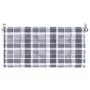 Gray checkered Oxford fabric garden bench cushion 100x50x3cm by vidaXL, Cushions for chairs and sofas - Ref: Foro24-314079, P...
