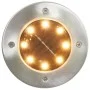 Solar-Stehlampen 8 Einheiten warmweiße LED-Leuchten von vidaXL, Außenbeleuchtung - Ref: Foro24-44417, Preis: 46,08 €, Rabatt: %