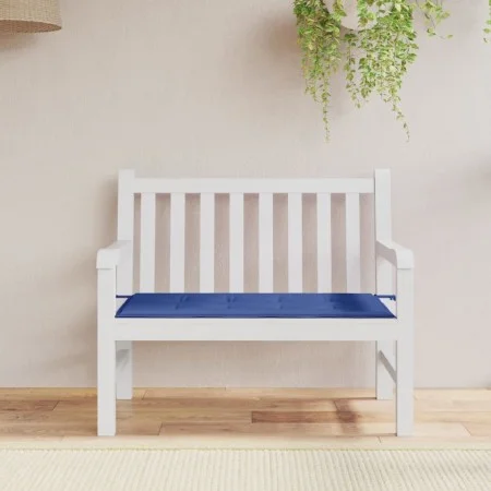Cojín de banco de jardín tela Oxford azul 120x50x3 cm de vidaXL, Cojines para sillas y sofás - Ref: Foro24-314081, Precio: 28...