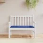 Cojín de banco de jardín tela Oxford azul 120x50x3 cm de vidaXL, Cojines para sillas y sofás - Ref: Foro24-314081, Precio: 28...