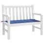 Gartenbankkissen aus blauem Oxford-Stoff 120x50x3 cm. von vidaXL, Kissen für Stühle und Sofas - Ref: Foro24-314081, Preis: 28...
