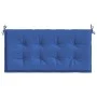 Cojín de banco de jardín tela Oxford azul 120x50x3 cm de vidaXL, Cojines para sillas y sofás - Ref: Foro24-314081, Precio: 28...