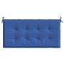 Cojín de banco de jardín tela Oxford azul 120x50x3 cm by vidaXL, Cushions for chairs and sofas - Ref: Foro24-314081, Price: 2...