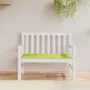 Gartenbankauflage Oxford-Stoff hellgrün 120x50x3 cm von vidaXL, Kissen für Stühle und Sofas - Ref: Foro24-314082, Preis: 30,0...