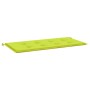 Gartenbankauflage Oxford-Stoff hellgrün 120x50x3 cm von vidaXL, Kissen für Stühle und Sofas - Ref: Foro24-314082, Preis: 30,7...