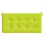 Gartenbankauflage Oxford-Stoff hellgrün 120x50x3 cm von vidaXL, Kissen für Stühle und Sofas - Ref: Foro24-314082, Preis: 30,7...