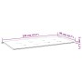 Gartenbankauflage Oxford-Stoff hellgrün 120x50x3 cm von vidaXL, Kissen für Stühle und Sofas - Ref: Foro24-314082, Preis: 30,7...