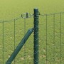 Reja con postes Verde 1.2 x 10 m Acero
