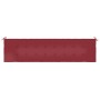 Gartenbankauflage Oxford-Stoff rot rot 150x50x3 cm von vidaXL, Kissen für Stühle und Sofas - Ref: Foro24-314086, Preis: 26,79...