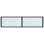 White marble tempered glass console table 140x35x75.5cm by vidaXL, Side tables - Ref: Foro24-331676, Price: 77,80 €, Discount: %
