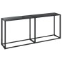 Konsolentisch aus gehärtetem Glas schwarz 180x35x75,5 cm von vidaXL, Seitentische - Ref: Foro24-331683, Preis: 100,65 €, Raba...