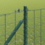 Reja con postes Verde 1.2 x 10 m Acero