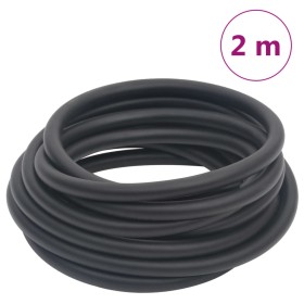 Manguera de aire híbrida caucho y PVC negro 15 mm 2 m