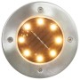 Solar floor lamps 8 units RGB LED lights by vidaXL, Outdoor lighting - Ref: Foro24-315695, Price: 49,95 €, Discount: %