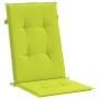High back garden chair cushion 6 pcs green fabric 120x50x3cm by vidaXL, Cushions for chairs and sofas - Ref: Foro24-314121, P...