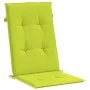 High back garden chair cushion 6 pcs green fabric 120x50x3cm by vidaXL, Cushions for chairs and sofas - Ref: Foro24-314121, P...
