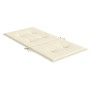 Cojín silla jardín respaldo bajo 6 uds tela Oxford crema by vidaXL, Cushions for chairs and sofas - Ref: Foro24-314133, Price...