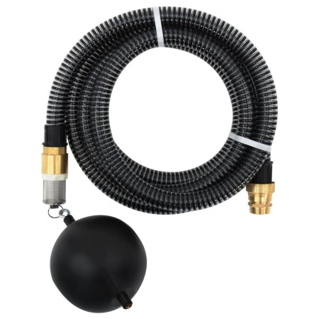 Saugschlauch mit Messinganschlüssen PVC schwarz 29 mm 15 m von vidaXL, Gartenschläuche - Ref: Foro24-151065, Preis: 97,77 €, ...