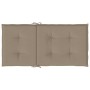 Low back garden chair cushion 6 pcs taupe Oxford fabric by vidaXL, Cushions for chairs and sofas - Ref: Foro24-314139, Price:...