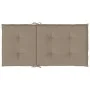 Low back garden chair cushion 6 pcs taupe Oxford fabric by vidaXL, Cushions for chairs and sofas - Ref: Foro24-314139, Price:...