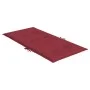 Garden chair cushion low backrest 2 pcs red red Oxford fabric by vidaXL, Cushions for chairs and sofas - Ref: Foro24-314140, ...