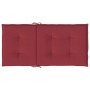 Garden chair cushion low backrest 2 pcs red red Oxford fabric by vidaXL, Cushions for chairs and sofas - Ref: Foro24-314140, ...