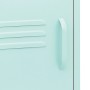 Mintgrüner Nachttisch aus Stahl, 35x35x51 cm von vidaXL, Nachttische - Ref: Foro24-336221, Preis: 76,65 €, Rabatt: %