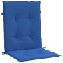 Cojín silla jardín respaldo bajo 4 uds tela Oxford azul de vidaXL, Cojines para sillas y sofás - Ref: Foro24-314144, Precio: ...