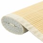 Alfombra de bambú 100x160 cm natural