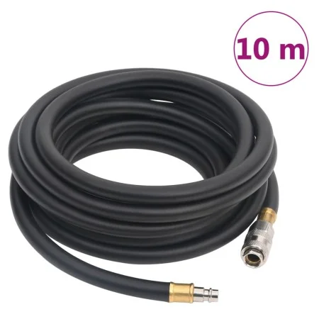 Manguera de aire híbrida caucho y PVC negro 15 mm 10 m de vidaXL, Mangueras neumáticas - Ref: Foro24-154495, Precio: 34,99 €,...