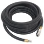 Manguera de aire híbrida caucho y PVC negro 15 mm 10 m de vidaXL, Mangueras neumáticas - Ref: Foro24-154495, Precio: 34,99 €,...
