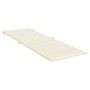 Cojín de tumbona de tela Oxford crema 186x58x3 cm de vidaXL, Cojines para sillas y sofás - Ref: Foro24-314160, Precio: 45,62 ...