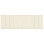 Cojín de tumbona de tela Oxford crema 186x58x3 cm de vidaXL, Cojines para sillas y sofás - Ref: Foro24-314160, Precio: 45,62 ...