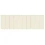 Cream Oxford fabric sun lounger cushion 186x58x3 cm by vidaXL, Cushions for chairs and sofas - Ref: Foro24-314160, Price: 54,...
