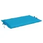 Cojín de tumbona de tela Oxford azul 186x58x3 cm de vidaXL, Cojines para sillas y sofás - Ref: Foro24-314162, Precio: 40,69 €...