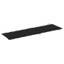 Cojín de tumbona de tela Oxford negro 186x58x3 cm by vidaXL, Cushions for chairs and sofas - Ref: Foro24-314165, Price: 45,57...