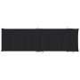 Cojín de tumbona de tela Oxford negro 186x58x3 cm by vidaXL, Cushions for chairs and sofas - Ref: Foro24-314165, Price: 45,57...