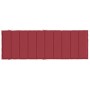 Cojín de tumbona de tela Oxford rojo tinto 186x58x3 cm by vidaXL, Cushions for chairs and sofas - Ref: Foro24-314167, Price: ...