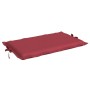 Cojín de tumbona de tela Oxford rojo tinto 186x58x3 cm by vidaXL, Cushions for chairs and sofas - Ref: Foro24-314167, Price: ...