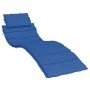 Blue Oxford cloth sun lounger cushion 186x58x3 cm by vidaXL, Cushions for chairs and sofas - Ref: Foro24-314168, Price: 39,78...