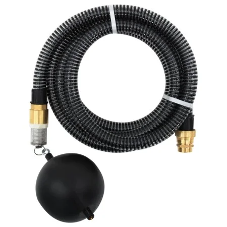Saugschlauch mit Messinganschlüssen PVC schwarz 29 mm 25 m von vidaXL, Gartenschläuche - Ref: Foro24-151069, Preis: 109,03 €,...