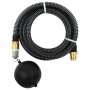 Saugschlauch mit Messinganschlüssen PVC schwarz 29 mm 25 m von vidaXL, Gartenschläuche - Ref: Foro24-151069, Preis: 111,48 €,...