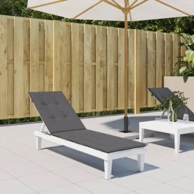 Anthrazitgraues Kissen für Liegestuhl (75+105)x50x4 cm. von vidaXL, Kissen für Stühle und Sofas - Ref: Foro24-314173, Preis: ...