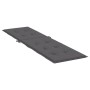 Cojín para tumbona gris antracita (75+105)x50x4 cm by vidaXL, Cushions for chairs and sofas - Ref: Foro24-314173, Price: 29,3...