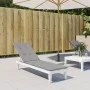 Kissen für graue Liege (75+105)x50x4 cm von vidaXL, Kissen für Stühle und Sofas - Ref: Foro24-314174, Preis: 31,23 €, Rabatt: %