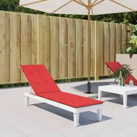 Red lounger cushion (75+105)x50x4 cm by vidaXL, Cushions for chairs and sofas - Ref: Foro24-314179, Price: 26,75 €, Discount: %
