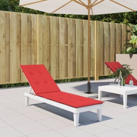 Rotes Liegekissen (75+105)x50x4 cm von vidaXL, Kissen für Stühle und Sofas - Ref: Foro24-314179, Preis: 29,71 €, Rabatt: %