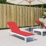 Rotes Liegekissen (75+105)x50x4 cm von vidaXL, Kissen für Stühle und Sofas - Ref: Foro24-314179, Preis: 29,71 €, Rabatt: %