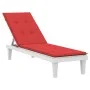 Red lounger cushion (75+105)x50x4 cm by vidaXL, Cushions for chairs and sofas - Ref: Foro24-314179, Price: 26,75 €, Discount: %